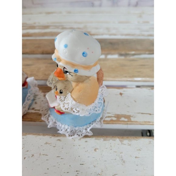 Jasco mother goose reading vintage porcelain figurine set - Picture 6 of 7